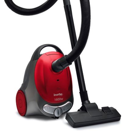 Imarflex เครื่องดูดฝุ่น สีแดง กำลังไฟ 1600 วัตต์